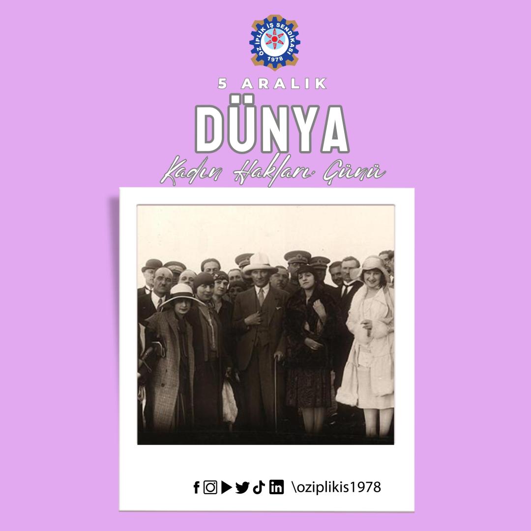 5 ARALIK DÜNYA KADIN HAKLARI GÜNÜ