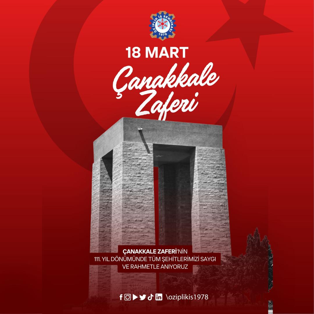 18 MART ÇANAKKALE ZAFERİ'NİN 111. YILI