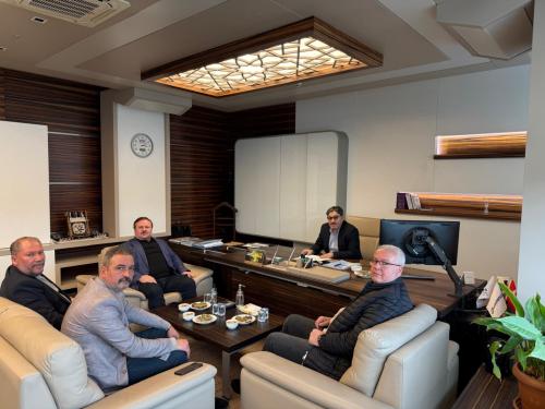 YÖNETİM KURULU ÜYELERİMİZ ELDA HALI’YA ZİYARETTE BULUNDU